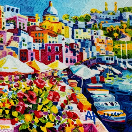 Serigrafia Faccincani - Un istante di bellezza a Procida