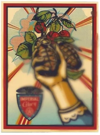 Serigrafia Fairey - Imperial Glory