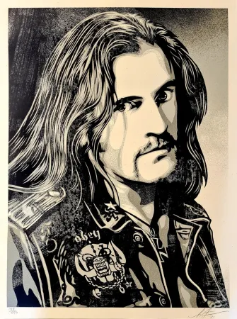 Serigrafia Fairey - Lemmy Damaged Case (Motörhead)