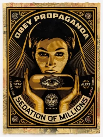 Serigrafia Fairey - Sedation Pill HPM