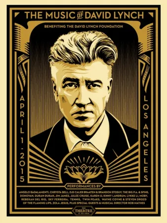 Serigrafia Fairey - The Music of David Lynch