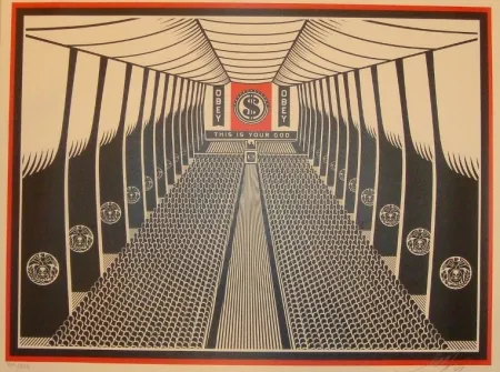 Serigrafia Fairey - This is Your Church