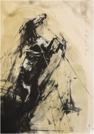 Serigrafia Faith 47 -  The Hearts Lonely Thunder