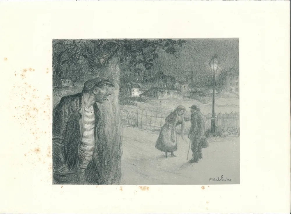 Litografia Faivre - Sous le couteau