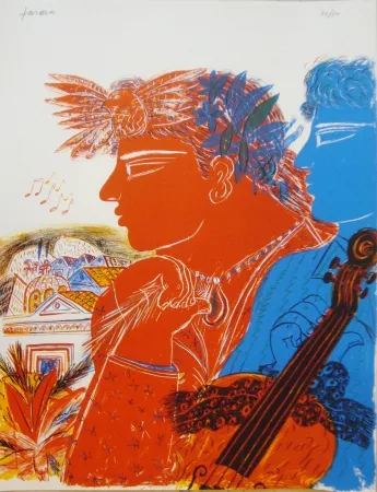 Litografia Fassianos -  Chemins d'arménie 