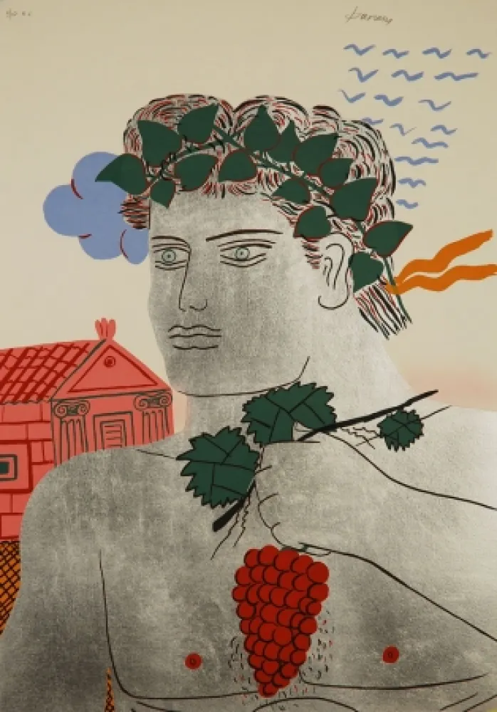 Serigrafia Fassianos - Dionysos