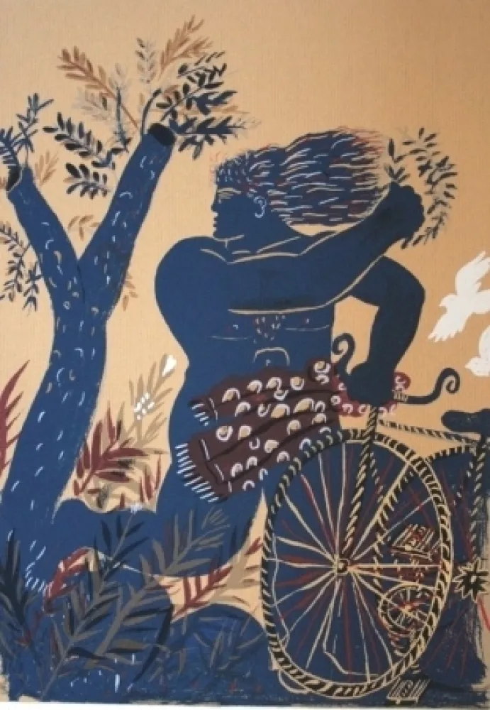 Litografia Fassianos - Sans titre