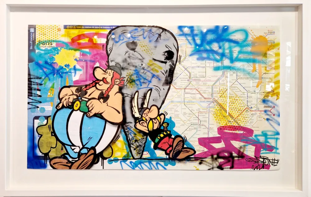 Non Tecnico Fat - Asterix & Obelix (Metro Map of Paris)