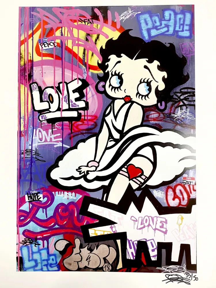 Manifesti Fat - Betty Boop