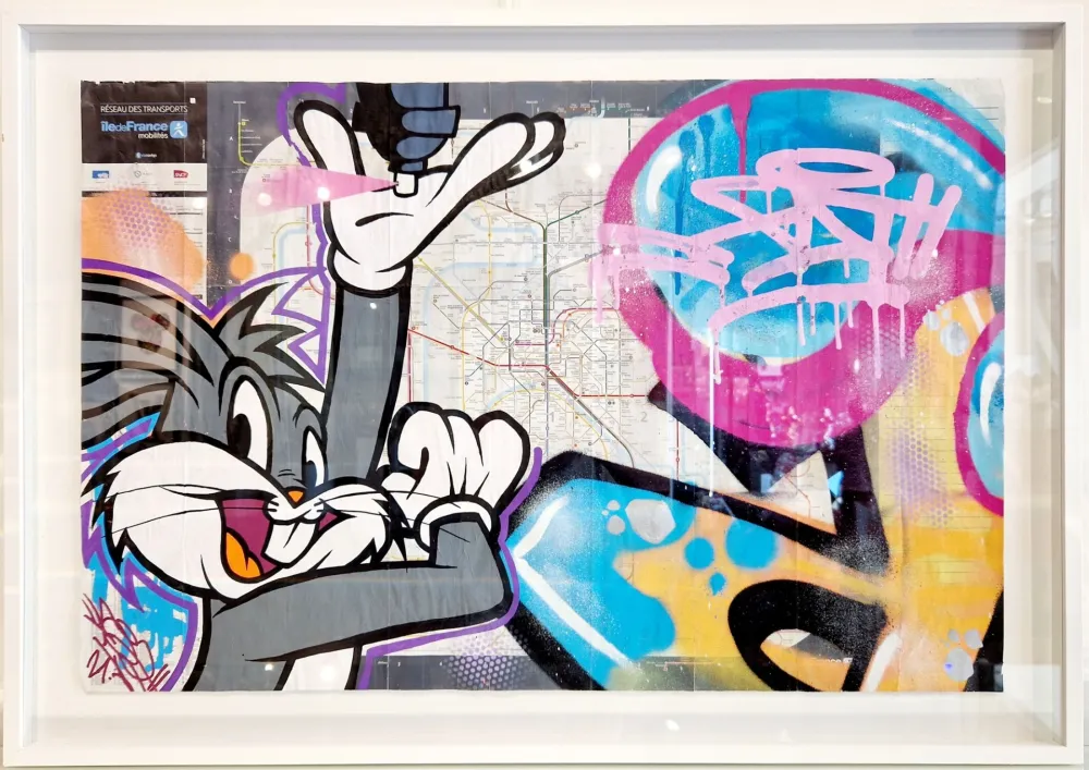 Non Tecnico Fat - Bugs Bunny (Metro Map of Paris)
