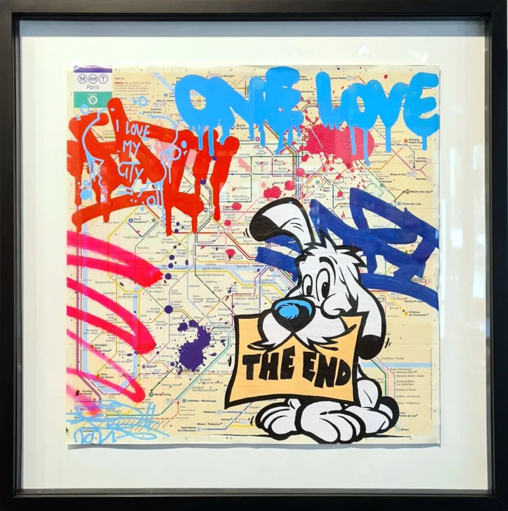 Non Tecnico Fat - Idéfix (Metro Map of Paris)