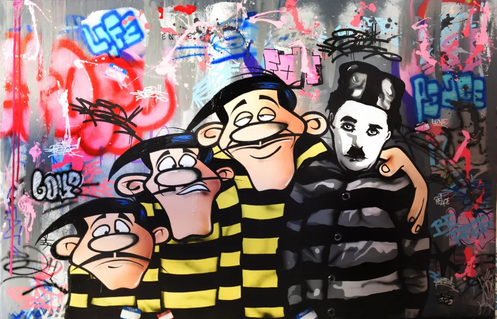 Manifesti Fat - Les Daltons