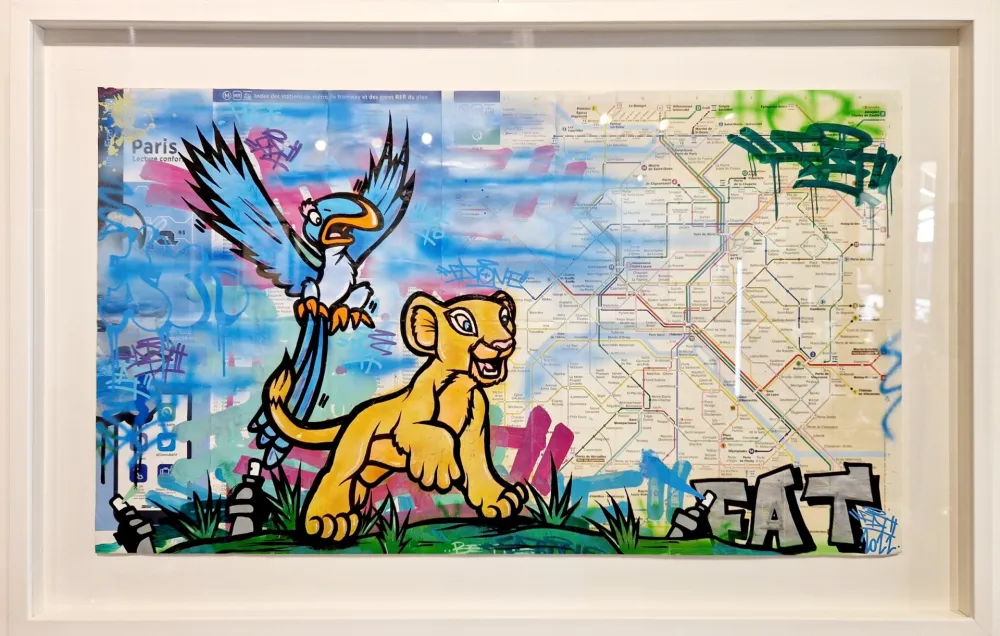 Non Tecnico Fat - Lion King (Metro Map of Paris)