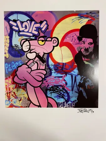 Manifesti Fat - Panther VS Chaplin