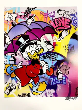 Grafica Numerica Fat - Scrooge Print