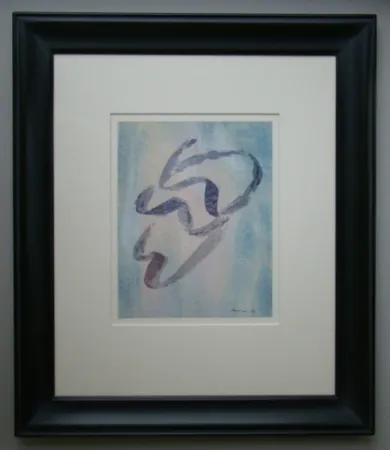 Litografia Fautrier - Annabelle Nue