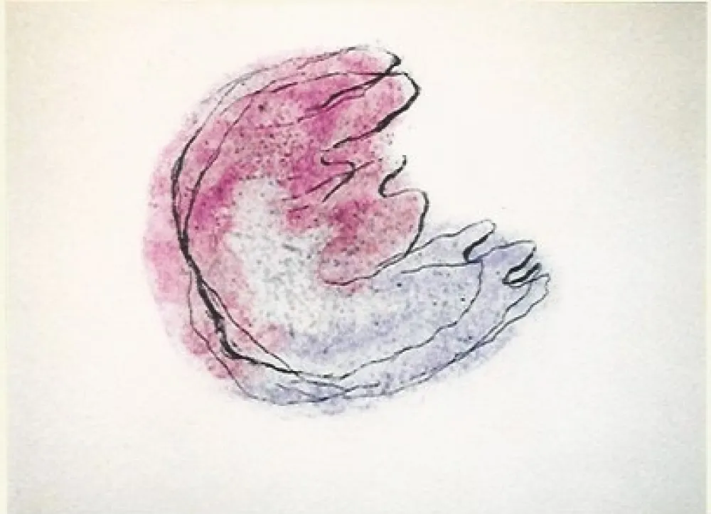 Incisione Fautrier - Baby mine