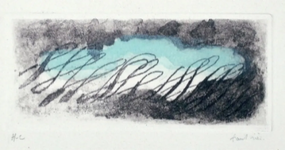 Acquaforte E Acquatinta Fautrier - Eclaircie verte