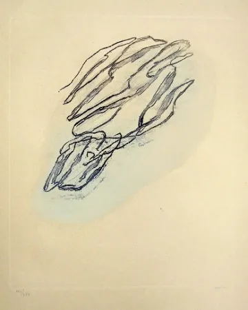 Acquaforte Fautrier - Formes végétales