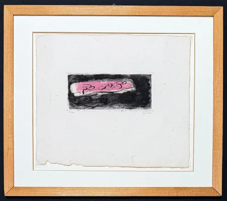 Incisione Fautrier - Jean Fautrier (1898–1964) -Petit Paysage Sombre- etching aquatint on paper- 1941