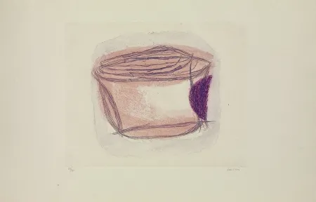 Incisione Fautrier - La boîte