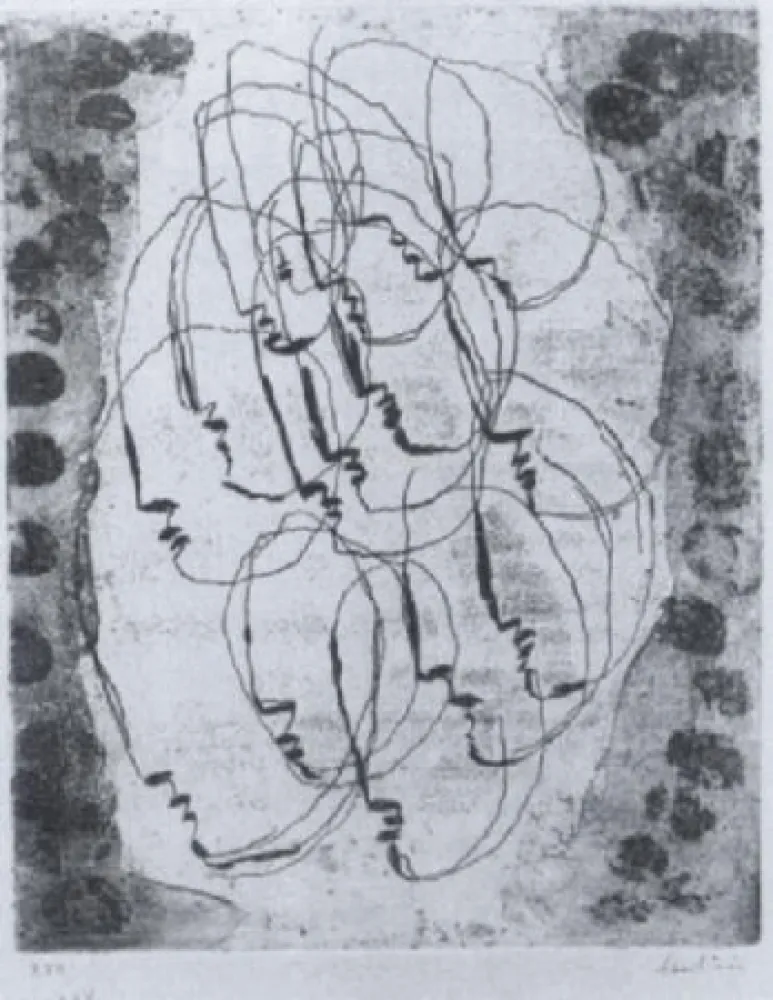 Acquaforte E Acquatinta Fautrier - Les massacrés