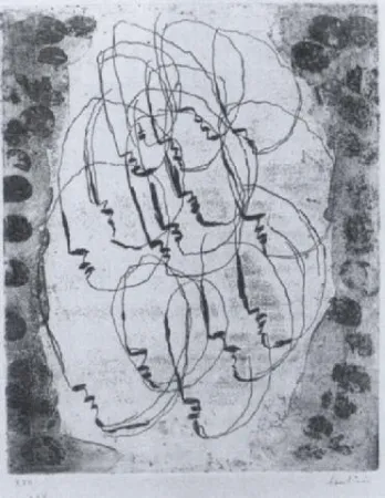 Acquaforte E Acquatinta Fautrier - Les massacrés