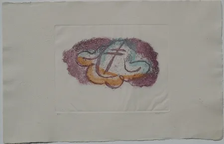 Acquaforte E Acquatinta Fautrier - L'otage aux mains II