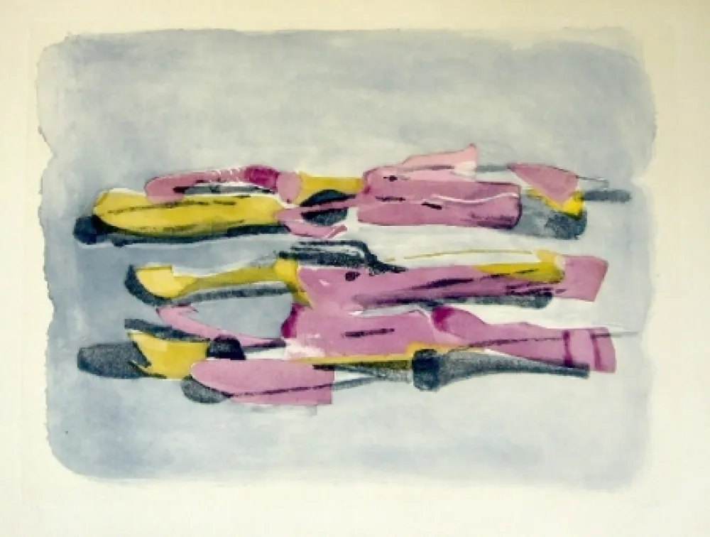 Acquaforte E Acquatinta Fautrier - Paysage