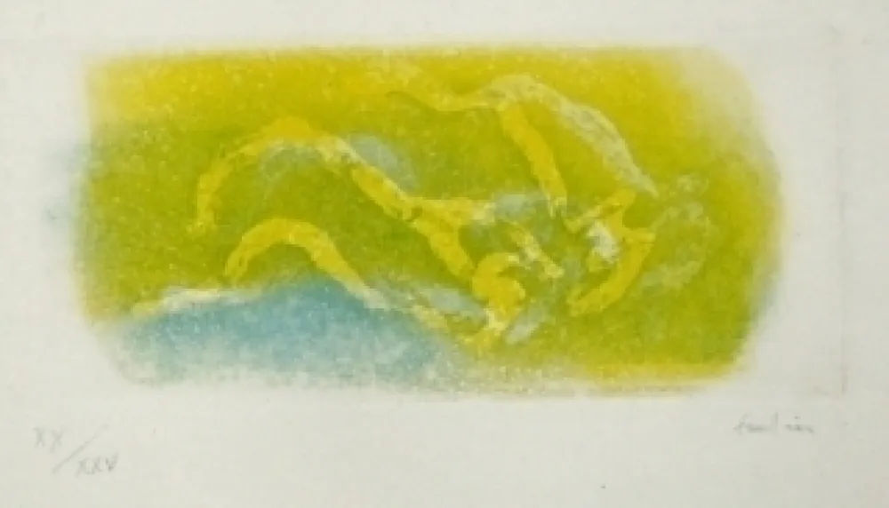 Acquaforte E Acquatinta Fautrier - Paysage du midi