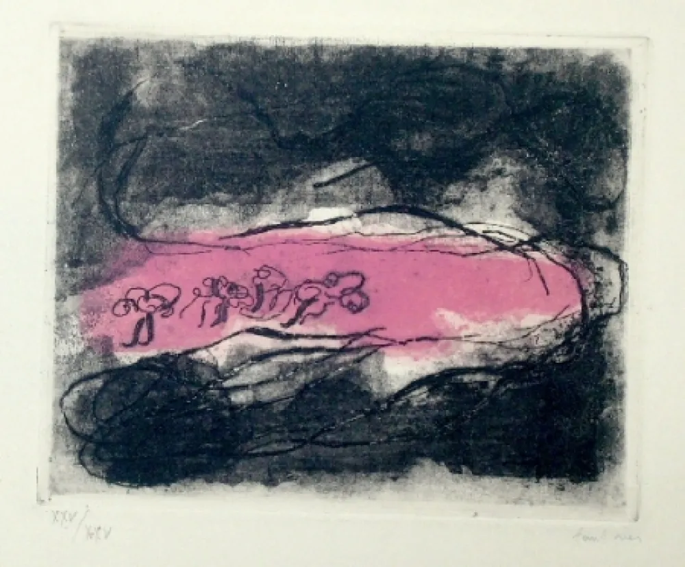 Acquaforte E Acquatinta Fautrier - Paysages sombres