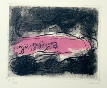 Acquaforte E Acquatinta Fautrier - Paysages sombres