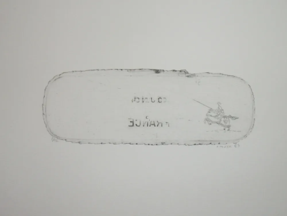 Acquaforte Favier - En attendant les huns