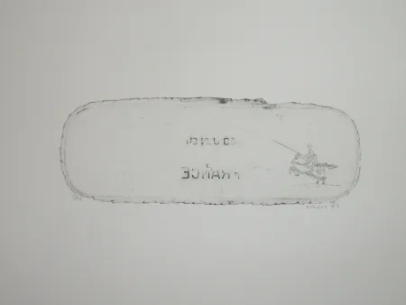 Acquaforte Favier - En attendant les huns