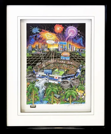 Serigrafia Fazzino - SUPER BOWL XLI