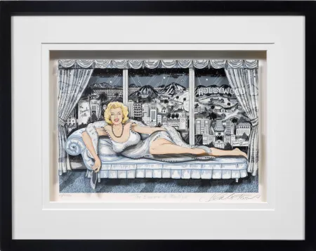 Serigrafia Fazzino - The Essence of Marilyn