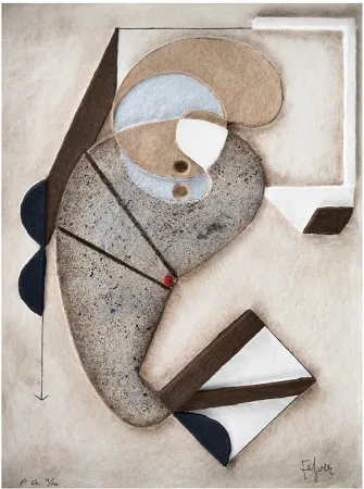 Incisione Felguerez - Autobuigrafia de la creación