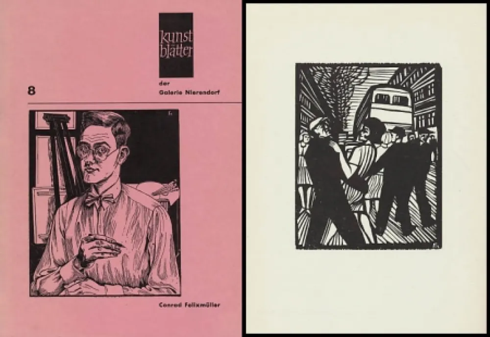 Incisione Su Legno Felixmuller  - Conrad Felixmüller