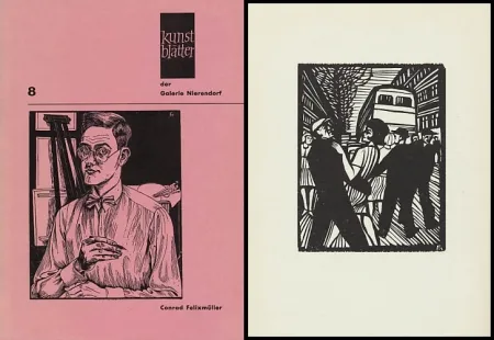 Incisione Su Legno Felixmuller  - Conrad Felixmüller