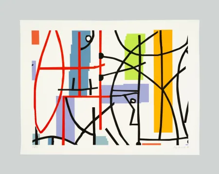 Serigrafia Fermariello - Senza titolo