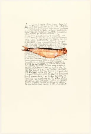 Litografia Ferrari - A un lado por la izquierda