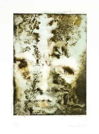 Litografia Ferré - De précipices en belvédères 1