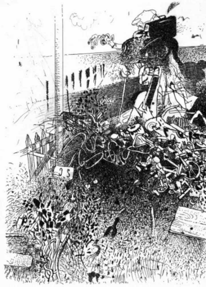 Acquaforte Ferroni - Il fuggiasco