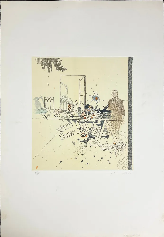 Acquaforte Ferroni - La stanza ritrovata II