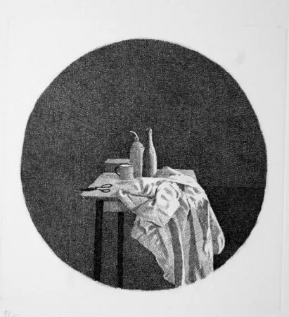 Acquaforte Ferroni - Oggetti e panneggio