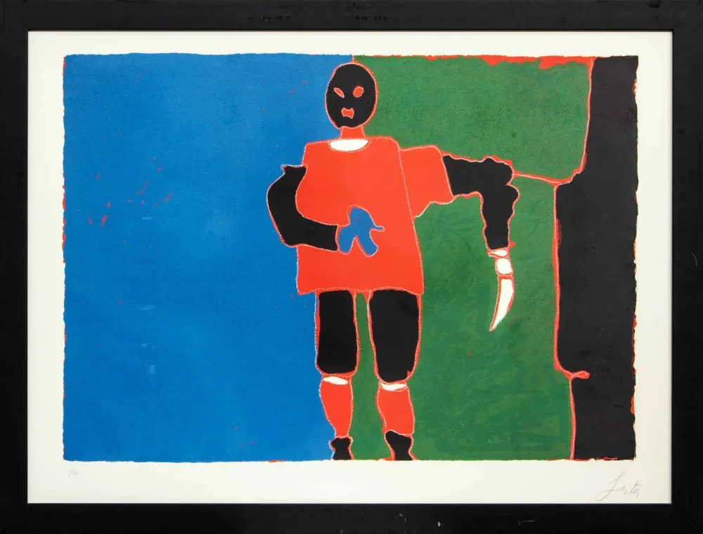 Litografia Festa  - SENZA TITOLO