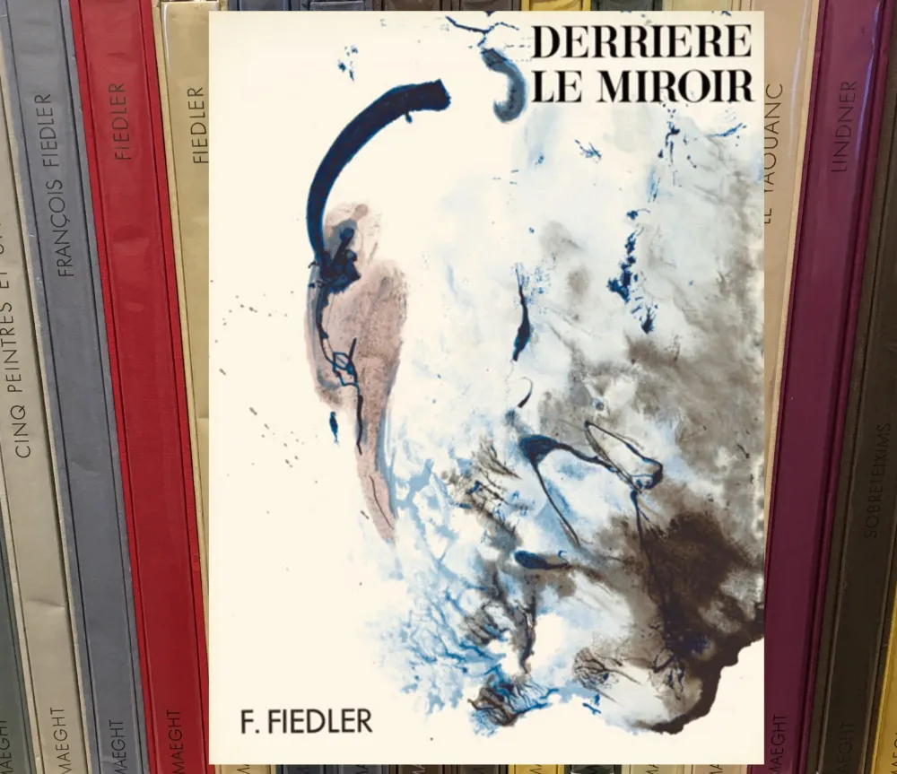 Libro Illustrato Fiedler - FIEDLER. DERRIÈRE LE MIROIR N°129. Octobre 1961. TIRAGE DE LUXE SIGNÉ.