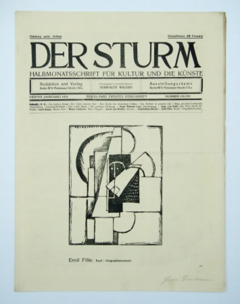 Incisione Su Legno Filla - Kopf (Head)