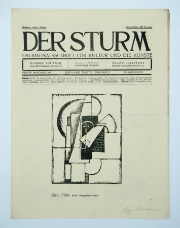 Incisione Su Legno Filla - Kopf (Head)