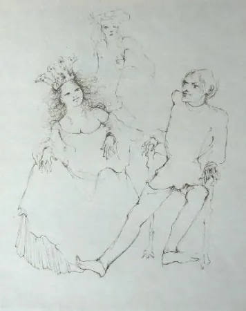 Incisione Fini - Concile d'amour